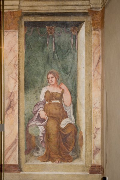 Fresco, Villa dei Vescovi, Luvigliano, Veneto, Italy by Unknown